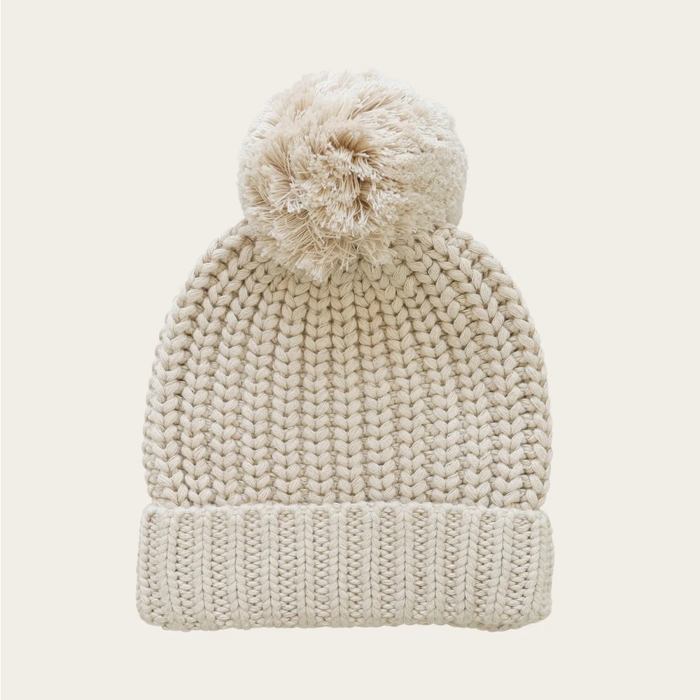 Jamie Kay Cosy Hat in Oatmeal 2 yr +